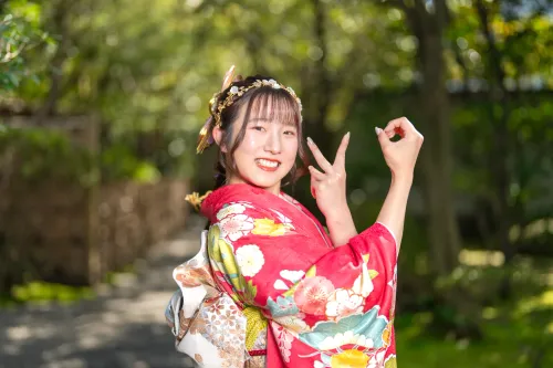 【福岡県福岡市中央区で成人式撮影】福岡市中央区にある有泉亭で成人式の後撮り撮影をさせていただきました。13