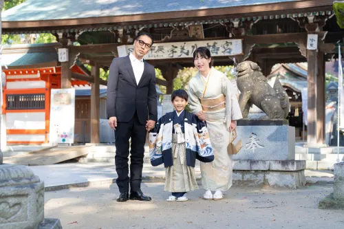 【福岡県糟屋郡宇美町】七五三撮影です。 no.84-2