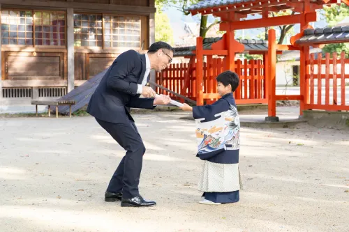 【福岡県糟屋郡宇美町】七五三撮影です。 no.84-7