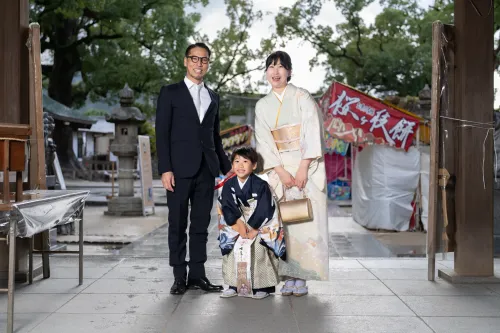 【福岡県糟屋郡宇美町】七五三撮影です。 no.84-11