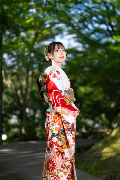 【福岡県太宰府市】成人式の前撮り撮影です。 no.73-3