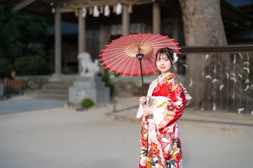 【福岡県太宰府市】成人式の前撮り撮影です。 no.73-4