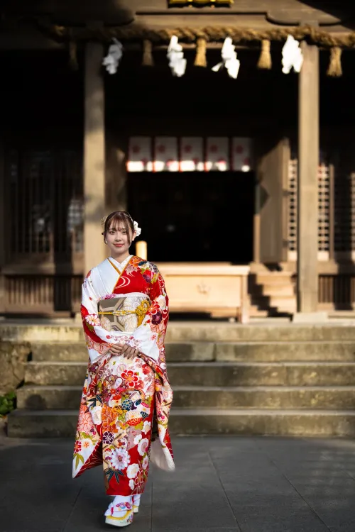 【福岡県太宰府市】成人式の前撮り撮影です。 no.73-9