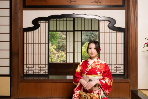 成人式の撮影です。