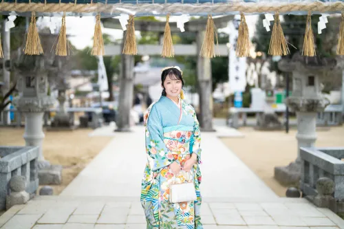 成人式の撮影です。