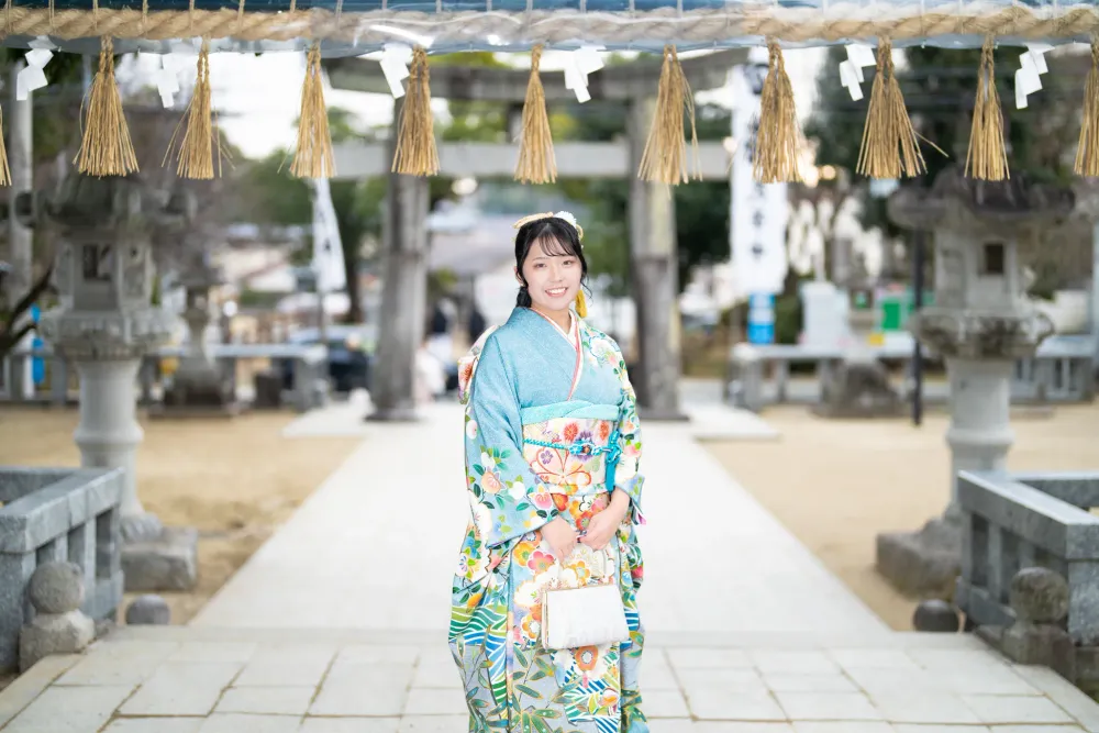 成人式の撮影です。 no.91