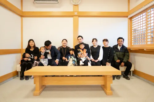 【熊本県阿蘇市で家族撮影】熊本県阿蘇市にある阿蘇神社にて、七五三撮影を行いました。7