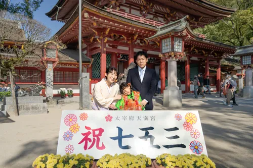 七五三撮影です。