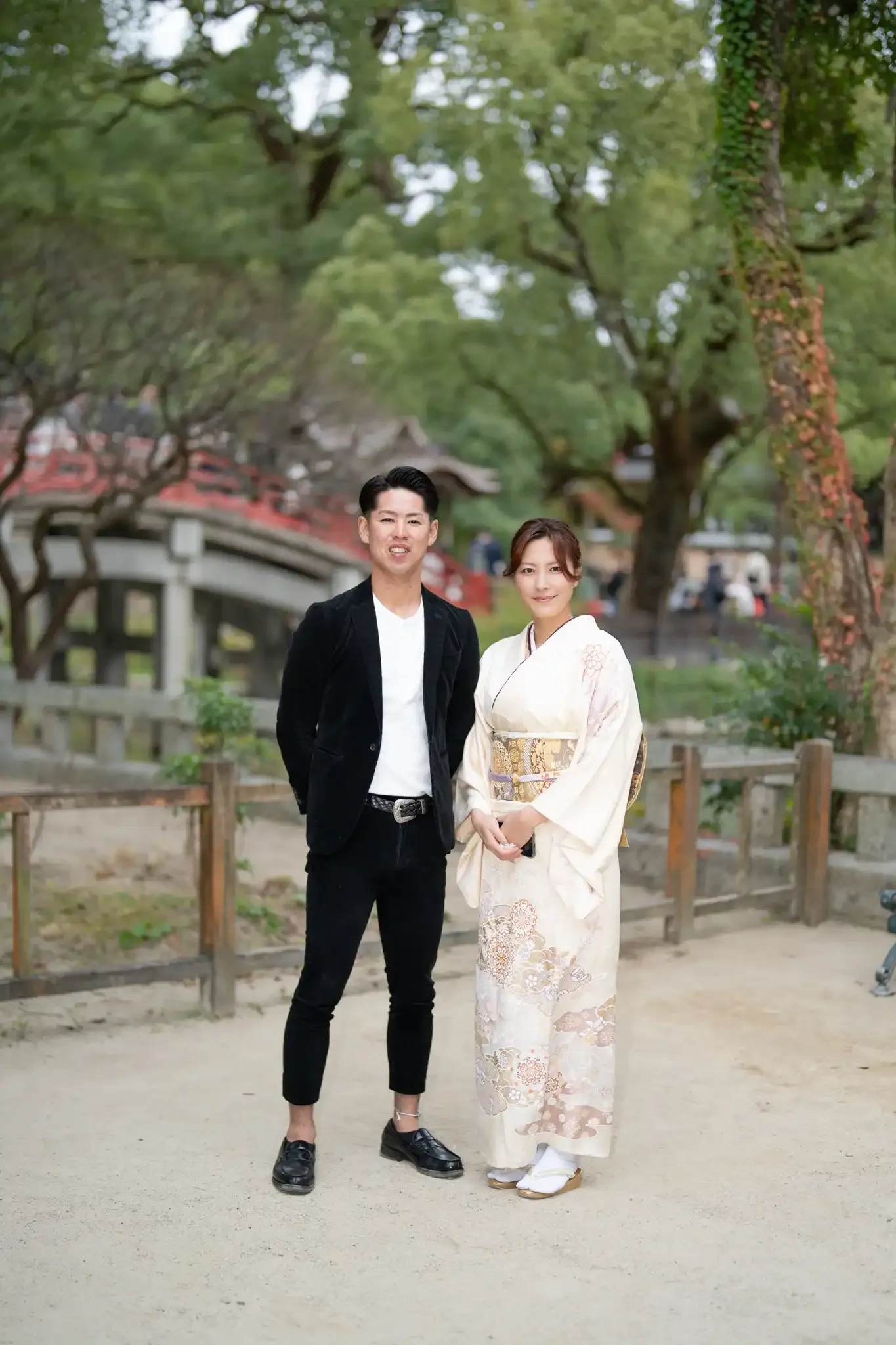 【福岡県太宰府市でカップル撮影】太宰府市の太宰府天満宮にて、5歳の男の子の七五三撮影を行いました。26