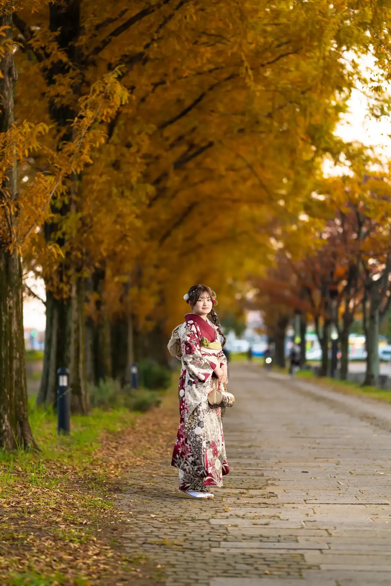 【佐賀県佐賀市でどんどんどんの森撮影】佐賀市歴史民俗館の旧三省銀行・旧福田邸を舞台に、成人式の前撮り撮影を行いました。22
