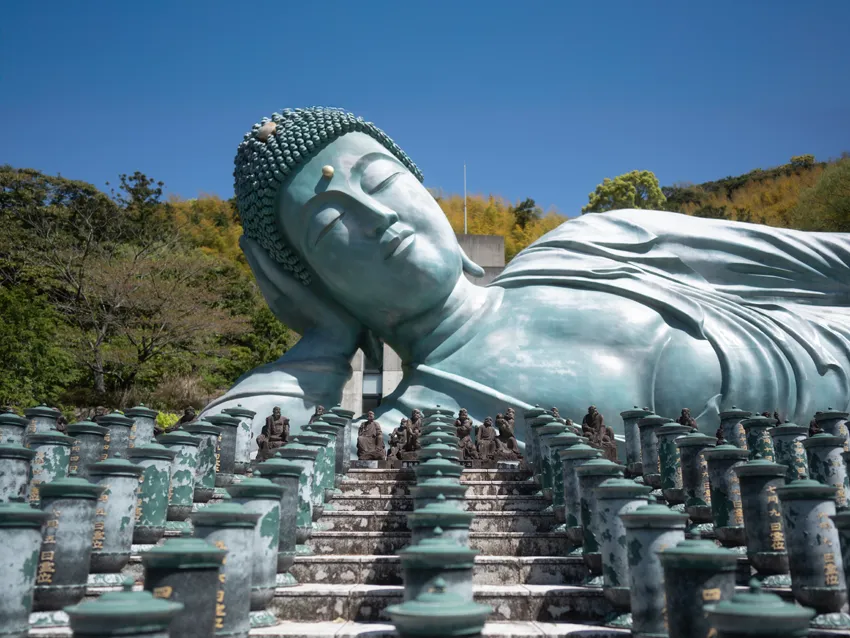 南蔵院の涅槃像