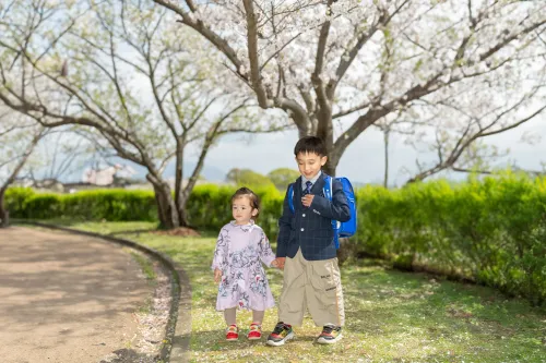 【福岡県糟屋郡粕屋町】入学式撮影です。 no.58-1