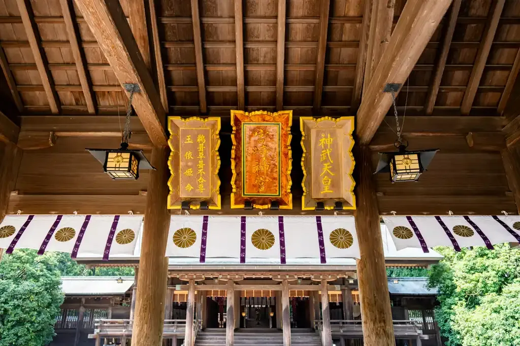 宮崎神宮で撮影