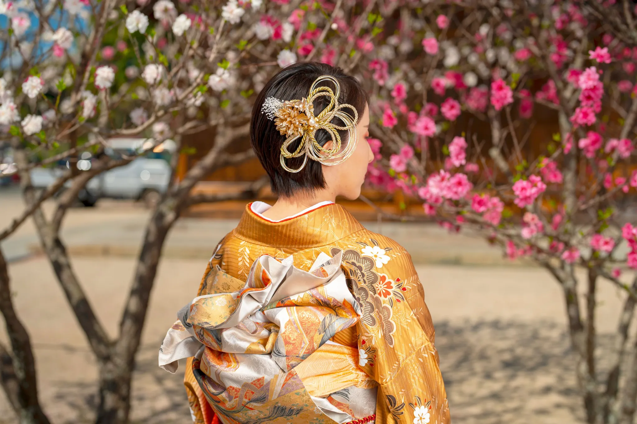 【福岡県直方市】成人式の前撮り撮影です。 no.3-1