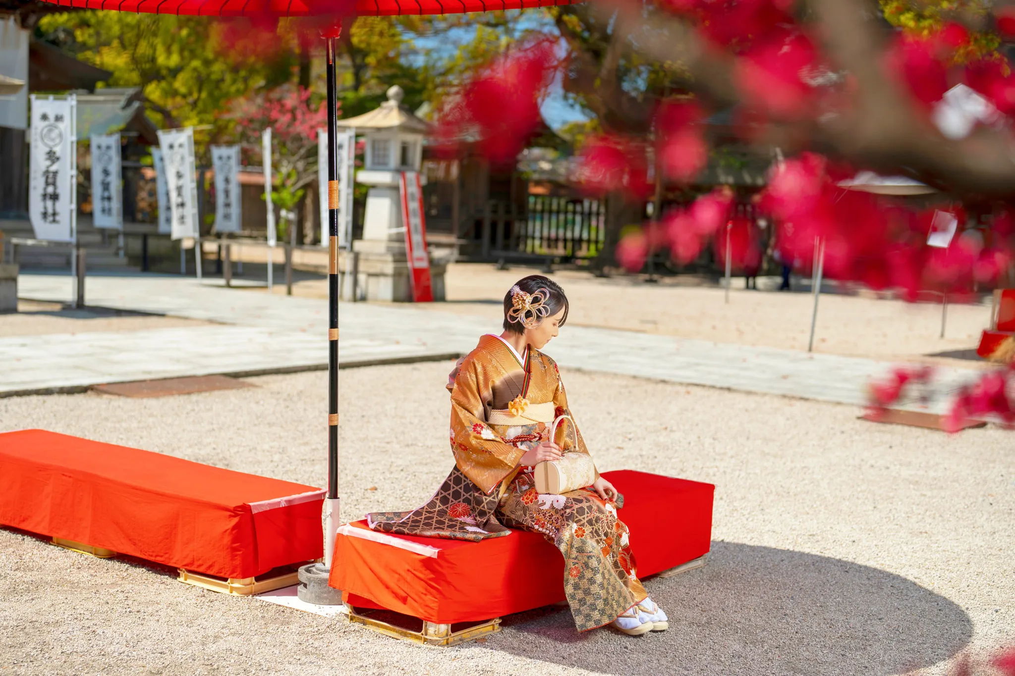 【福岡県直方市】成人式の前撮り撮影です。 no.3-2